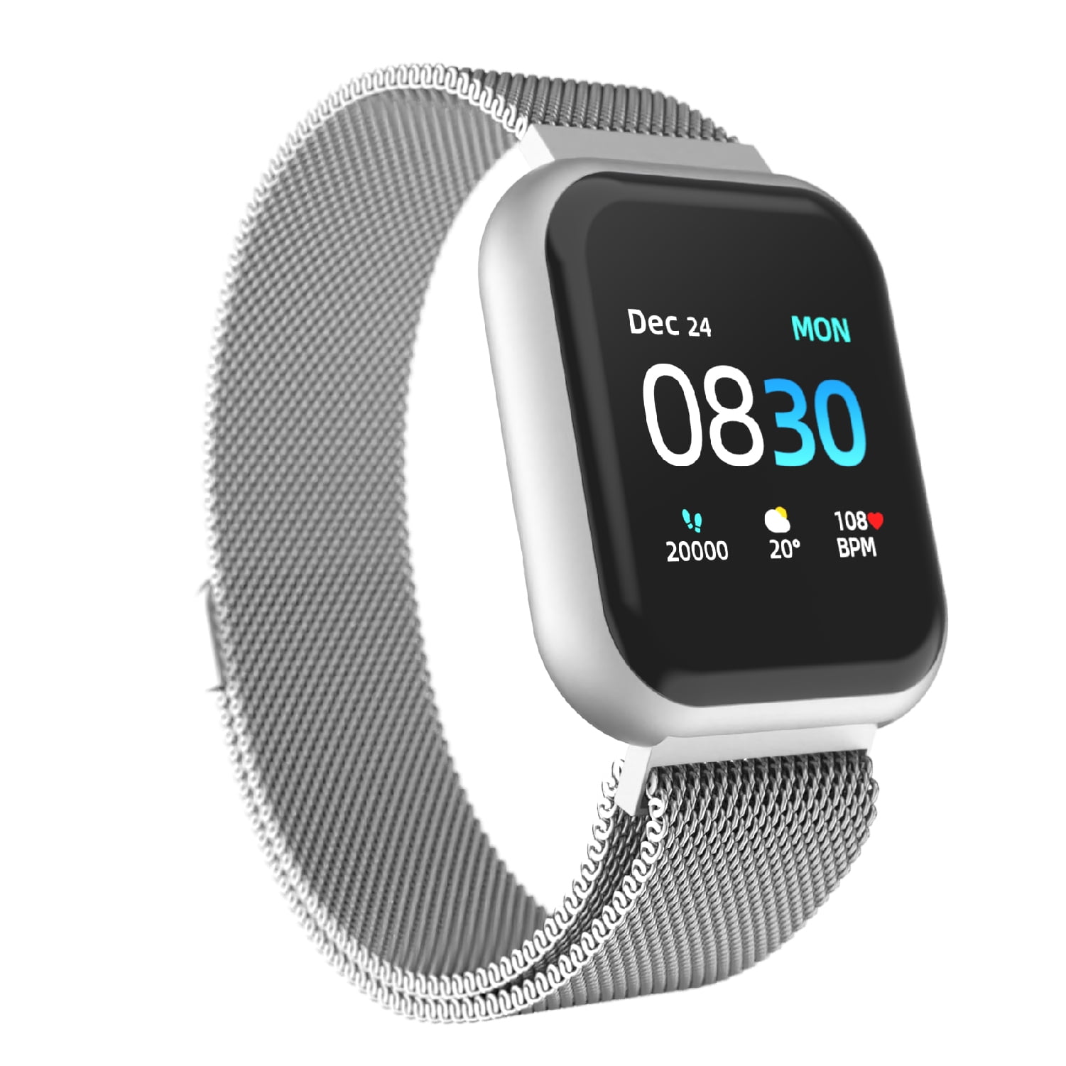 iTOUCH Air 3 Smart watch Fitness Tracker, Heart Rate 44mm Case
