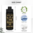 thumbnail image 4 of Botella de agua con aislamiento "I Fix Stuff and I Know Things", de acero inoxidable de 18 oz, novedosa, deportiva, portátil, para viajes, gimnasios al aire libre, 4 of 5
