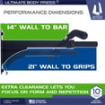 thumbnail image 2 of Wall Mount Pull Up Bar and Strap System, 2 of 7