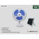 thumbnail image 2 of Ventilador MegaLuz 2 en 1 con Panel Solar 12" Blanco, 2 of 3