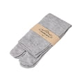 thumbnail image 4 of 5 Piezas Calcetines Unisex Tapa La Separación Lavable Pie para El Uso Diario (gris), 4 of 7