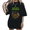 Black, variant on UNISHE Every Day Is Halloween Graphic Tee Short Sleeve Crewneck Print T-Shirt
