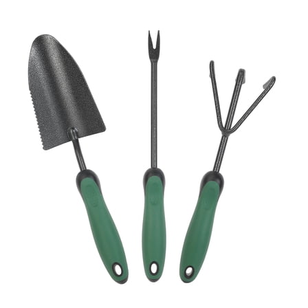 Expert Gardener 3-Piece Steel Hand Tools