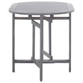 thumbnail image 6 of vidaXL Garden Table Gray 47.2"x27.6"x29.1" Solid Acacia Wood, 46325, 6 of 9