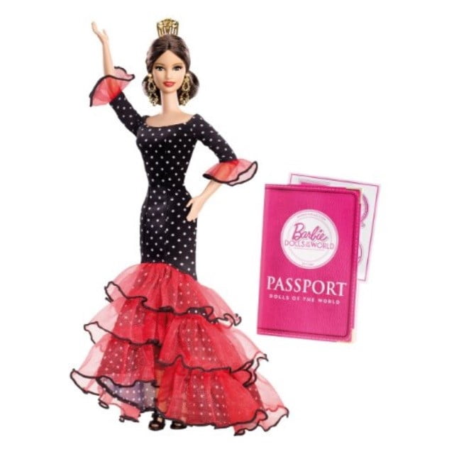 walmart barbie pink passport