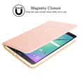 thumbnail image 5 of Galaxy Tab S2 8.0 inch Tablet T710 Case- Mignova Synthetic Leather Stand Folio Wallet TPU Back Cover with Card Slots Pockets for Samsung Galaxy Tab S2 8.0 2015 SM-T715/ T710/ T713-Rose Gold, 5 of 7