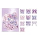 thumbnail image 2 of Colorful Butterfly Stickers, 10 Patterns And 20 Pieces, PET Material Decorative Stickers Suitable For DIY Notebook Decoration, 2 of 6