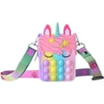thumbnail image 1 of Bolso de hombro HUOGUO Pop Up Fidget Toys Unicorn para niñas, 1 of 5