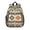 Geometric Diamond Beige, variant on Geometric Mandala Red Pattern Backpack for School, Cute School Bag with Adjustable Shoulder Straps and Padded Back, 15"x11.42"x5.5"