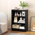 3 Tier Bookcase Floor Standing Open Bookshelf with 18Position