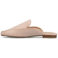 thumbnail image 3 of Journee Womens Akza Slip On Square Toe Mules Flats, Widths Available, 3 of 10
