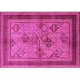 thumbnail image 1 of Ahgly Company Indoor Rectangle Oriental Pink Industrial Area Rugs, 4' x 6', 1 of 4