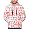 thumbnail image 4 of Hoodies for Men - Pink Hearts1 Long Sleeve Comfrt Men'S Fashion Hoodies & Sweatshirts, Sweatshirts for Men Hoodies Pullover Clothing Clothes with Pouch, 4 of 7
