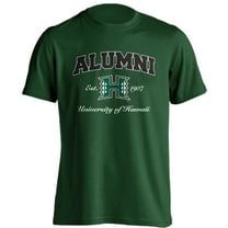 University of Hawaii Rainbow Warriors Alumni Proud Graduate Short Sleeve T-Shirt