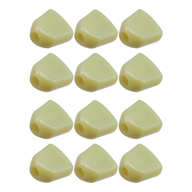 6 Uds Clavijas de Afinación de Guitarra Sintonizadores Cabezales de Máquina Perillas de Perla de Repuesto , Verde, tal como se describe