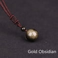 thumbnail image 5 of Pure Natural Tiger's Eye Stone Pendant Necklace - Adjustable Lucky Blessing Beads for Health and Wealth, 5 of 5
