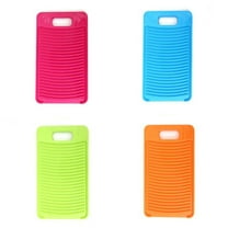 FOLOYORI Household Washboard Non Slip Scrubbing Green Plastic 1Pcs 11*6in