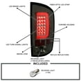 thumbnail image 3 of Spec-D Tuning Smoke LED Bar Tail Lights Compatible with 2002-2006 Dodge Ram 1500/2500/3500, Left + Right Pair Assembly, 3 of 5