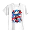 thumbnail image 5 of Wxirdiow Girls Tshirts 250 Anniversary USA Shirt Girls Graphic T-Shirt 4th of July Tees American Flag Patriotic Short Sleeve Top White Size,9-10 Years, 5 of 5