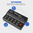 Tebru 12 Ports USB Hub 5V 10A Power Adapter Charging Station Adapter