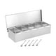 thumbnail image 1 of Tarros de especias Caja de condimentos Ollas de especias Herramienta de cocina Caja de almacenamiento extraíble Condimento 5 rejillas, 1 of 9
