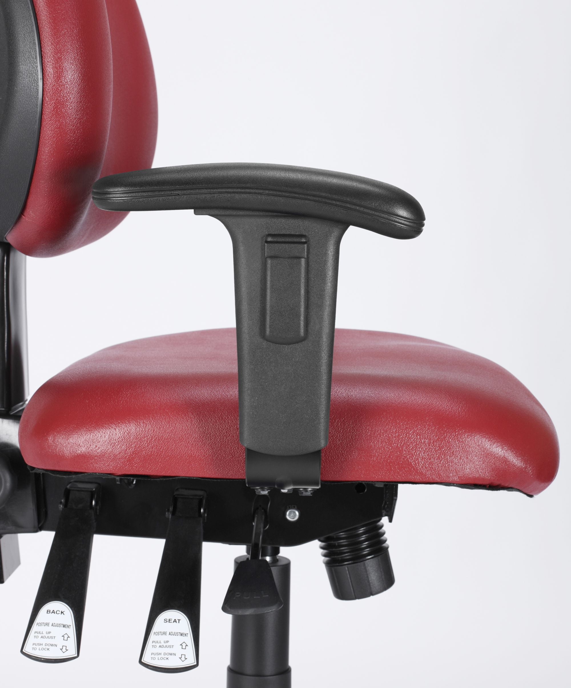 OFM Adjustable Arms For Model 118-2, 105, & 119 Task Chairs, Set of 2 (AA-1)