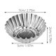thumbnail image 2 of KAKOWELY 20Ud Para Hornear Cupcakes Y Galletas De Aleación De Aluminio Plata Para Uso Doméstico, 2 of 8