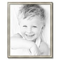 thumbnail image 2 of ArtToFrames 23" x 29" Antique Silver Panel Picture Frame, 23x29 inch Silver Wood Poster Frame (WOM-4760), 2 of 7