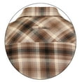 thumbnail image 4 of Gioberti Men's Brushed Flannel 100% Cotton Plaid Checkered Shirt with Corduroy Contrast, 4 of 6