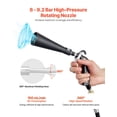 thumbnail image 4 of Car Cleaning Gun, 6-9.2 Bar High-Pressure Air Blow Gun with 2 Set Nozzles, 360° Rotating Nozzle for Complete Cleaning, Quickly Blasts Dirt and Dust from Surface, Work with 1/4 NPT Air Compressor, 4 of 7