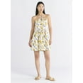 thumbnail image 2 of Free Assembly Women's Sleeveless Halter Fit and Flare Cotton Mini Dress, XS-XXL, 2 of 5
