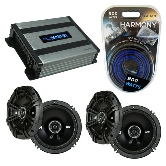 Fits Subaru Forester 2009-2013 Speaker Upgrade Kicker (2) DSC65 & HA-A400.4 Amp