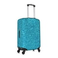 thumbnail image 3 of Kll Blue Glitter Luggage Cover Suitcase Cover Suitcase Protector (Luggage not included)-X-Large, 3 of 8