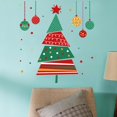 thumbnail image 4 of Pegatinas para ventana de árbol de Navidad, pegatinas para ventana de Navidad, pegatinas para ventana con decoración navideña DIY, 4 of 5