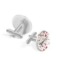 thumbnail image 3 of Valentine's Day Elegant Stainless Steel Cufflinks for Formal Attire - for Weddings and Business Meetings, 3 of 6