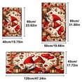 thumbnail image 4 of CCTFS Flannel printed kitchen decoration mats, kitchen mats bathroom mats door mats area mats carpets Valentine's Day Romance Mat -15.7'' x 23.6'', 4 of 8