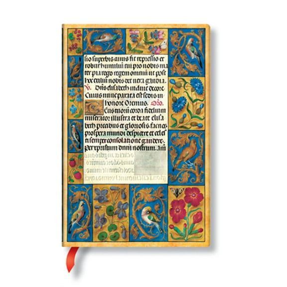 Paperblanks | Spinola Hours | Ancient Illumination | Softcover Flexi | Mini | Lined | Elastic Band Closure | 208 Pg | 80 GSM (Diary)