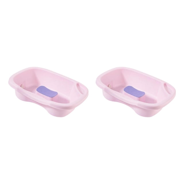 Minnieouse Portable Hair Washing Basin with Tube Hair Hairdresser for Washing Pregnant Rosa 2Conjunto