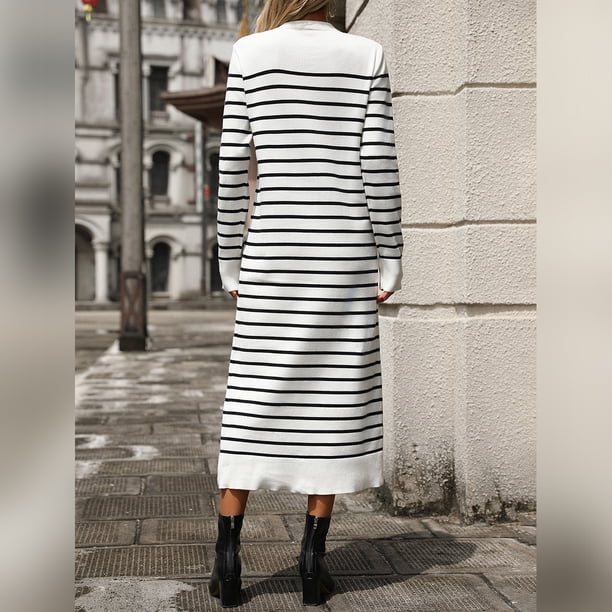 fall sweater dresses 2024 If You Love An Oversized Sweater, Then You'll Love This Sweater Dress For  Fall