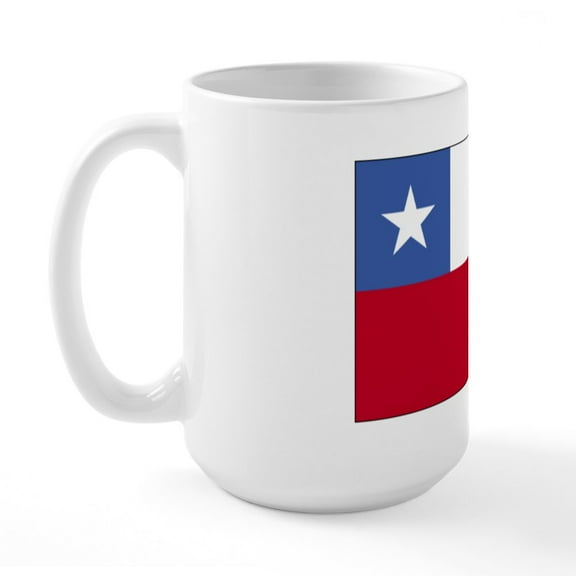 CafePress - Chile Large Mug - 15 oz Ceramic Large White Novelty Mug