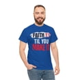 thumbnail image 4 of DJH Apparel | Faith It Til You Make It Christian Unisex Heavy Cotton Tee, 4 of 8