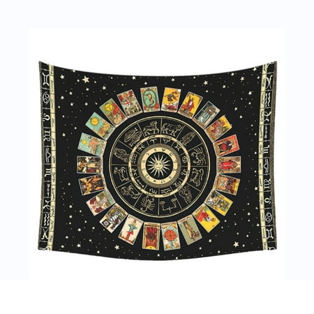 

ZUARFY Tarots Supplies Pad Tablecloth Rune Divination Altar Patch Table Cover Tapestry