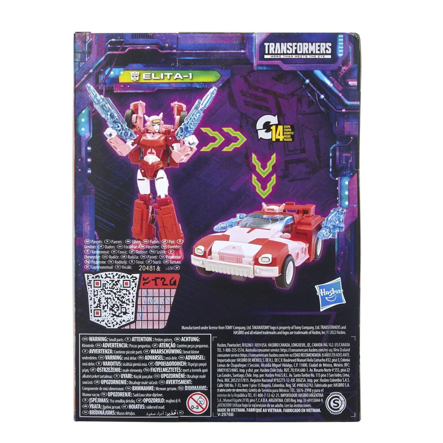 Transformers Toys Generations Legacy Deluxe Elita-1 Action Figure - Kids Ages 8 and Up, 5.5-inch