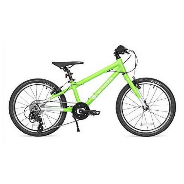 Cycle Kids 20in Child Bicycle, Green - Indoor Playground Use
