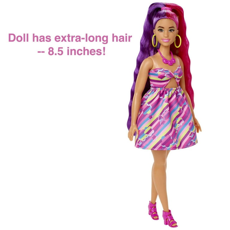 Barbie rainbow sparkle hair walmart hotsell
