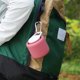 thumbnail image 3 of Botella Plegable Rosa 600ml de Silicona, Portátil y Ligera 151g, con Mosquetón, para Viaje y Uso Diario, Libre de BPA, 3 of 7