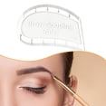 thumbnail image 1 of BELOVING Eyebrow Shaping Ruler Portable Beginners Positioning Arch Brow Mapping Ruler 5.5cmx3.5cm, 1 of 9