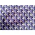 thumbnail image 4 of oneOone Cotton Poplin Medium Purple Fabric Triangle Sewing Craft Projects Fabric Prints By Yard 42 Inch Wide, 4 of 4