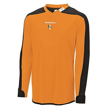 Diadora Boys Enzo Goalkeeper Jersey Shirts Orange YM