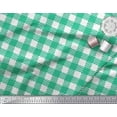 thumbnail image 2 of Soimoi Cotton Jersey Fabric Gingham Check Print Fabric by The Yard 58 Inch Wide, 2 of 3